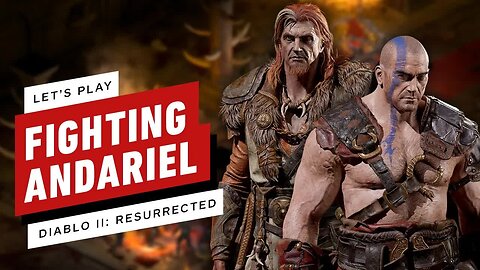 Diablo 2 - Resurrected - Fighting Andariel - Never Played Ep. 3