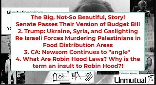 Liberty Conspiracy LIVE 7-1-25 Budget Passes, Syria Relations, Robin Hood!
