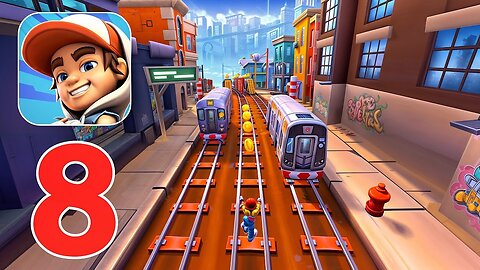 Subway Surfers City - Gameplay Walkthrough Part 8 - Tricky Long Run (iOS, Android)
