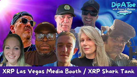 "Vegas Vibes & Shark Tank Dreams: XRP Extravaganza!" | Dip A Toe EP79