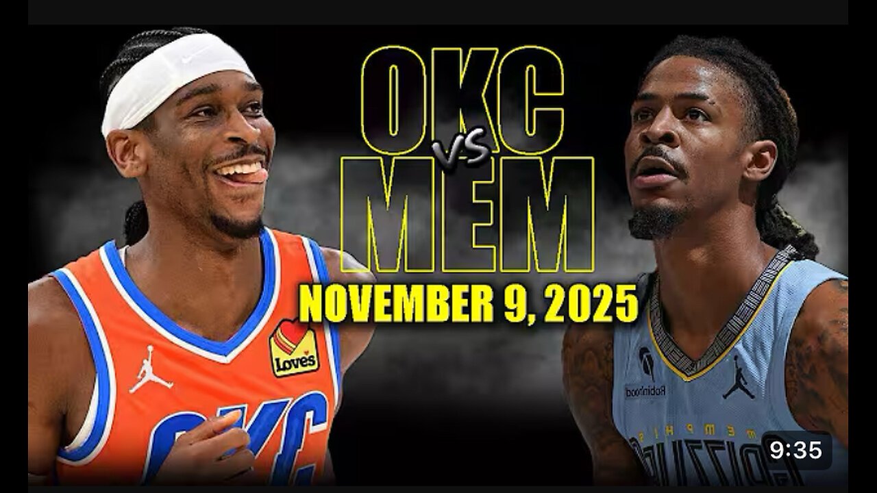 Memphis Grizzlies vs Oklahoma City Thunder game highlights