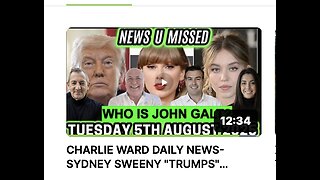 CHARLIE WARD DAILY NEWS- SYDNEY SWEENY "TRUMPS" TAYLOR SWIFT. BLOCKCHAIN EXPLODES.