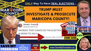 Maricopa County Committed MASSIVE Federal & State FELONIES In 2020, 2022 & 2024 Elections! President Trump MUST Investigate & Prosecute NOW! He Made A Promise To The PEOPLE 10/8/24 - DEMAND He Keeps It...JAIL TIME FOR CRIMINALS!