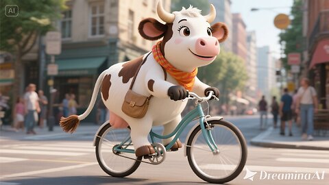 A SPORTS COW WAS ROLLING DOWN THE STREET