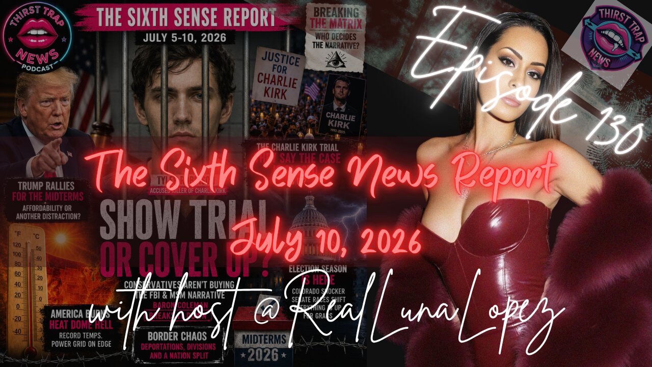 TTN | E 130: The Sixth Sense News Report - The Trial, The Heatwave & The Midterm Machine