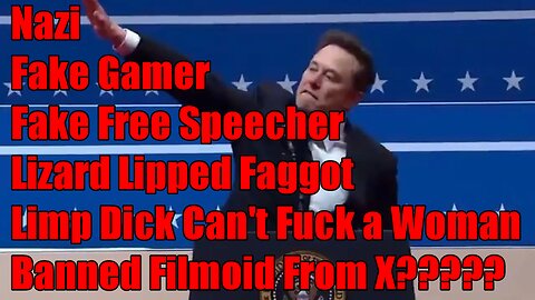 Banned from X permanently! Elon Musk can suck my cock.