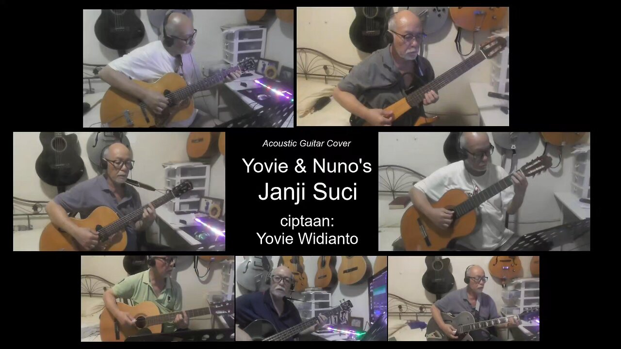 Yovie and Nuno's "Janji Suci" instrumental cover