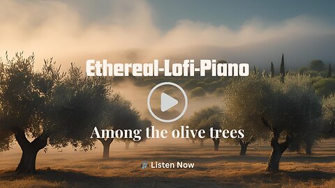 Among the olive trees│Ambient Lofi Piano with Dreamy Layers