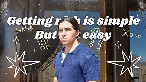 Getting rich is simple but not easy by Ed Delacruz #money #wealth #finance #reels #shorts