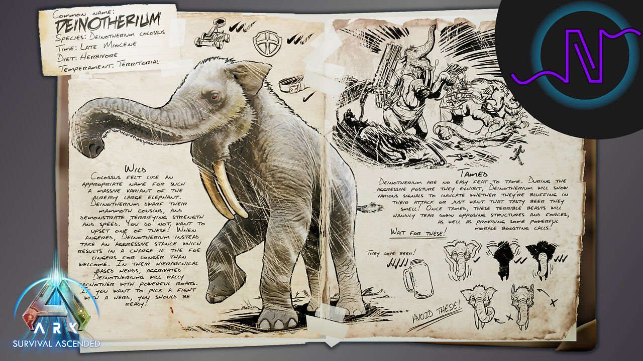 The New Deinotherium Dossier! - ARK: Survival Ascended