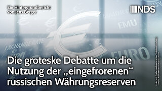 Die groteske Debatte um die Nutzung der „eingefrorenen“ russischen Währungsreserven | NDS-Podcast