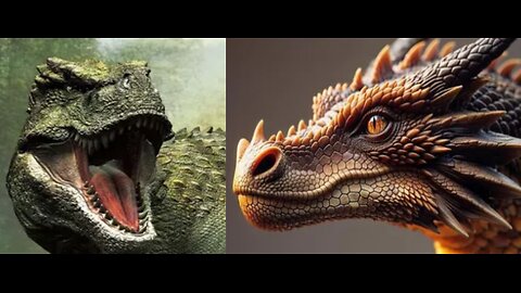 FAKE DINOSAURS vs DRAGONS