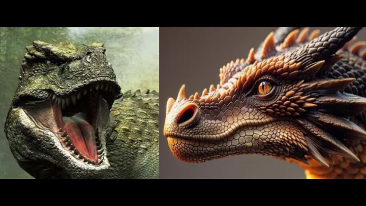 FAKE DINOSAURS vs DRAGONS