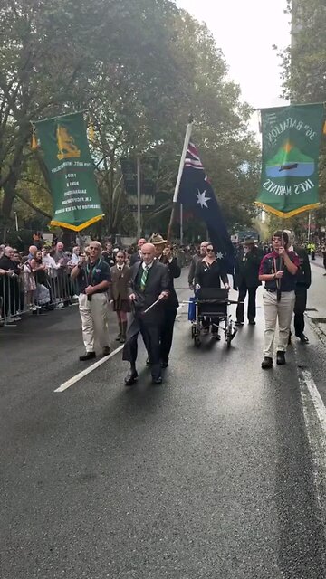 102 & Still Marching: Cole Moir Shines at Sydney's Anzac Parade