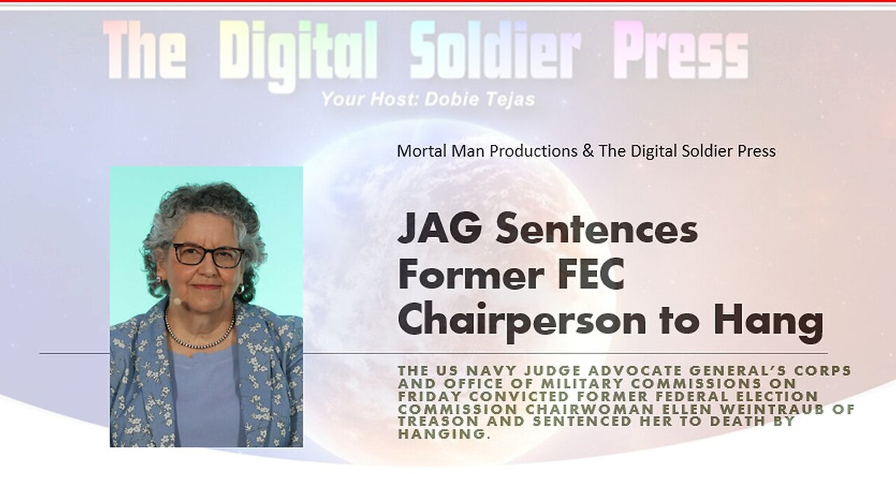 JAG Sentences Former FEC Chairperson to Hang
