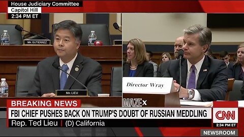 2018-FBI Director Christopher Wray Claims he Doesn’t Know What a “The Deep State” Means