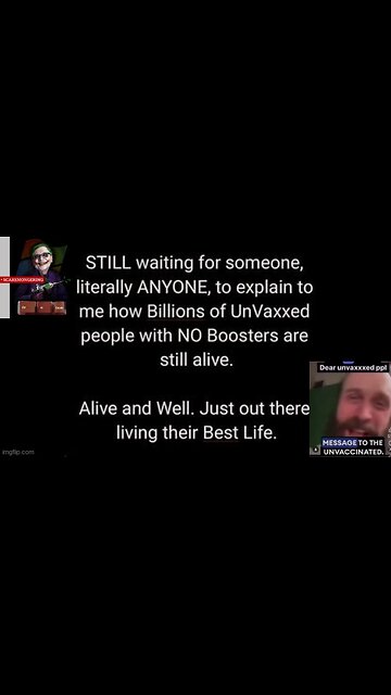 DEAR UNVAXXED ⚕ PEOPLE