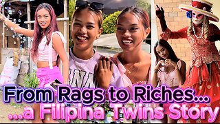 🇵🇭 Filipinas RAGS TO RICHES...a Twin Sister Story! Belmont & Venice! MORENA TRAVELS PHILIPPINES