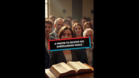A Prayer to Receive His Overflowing Grace