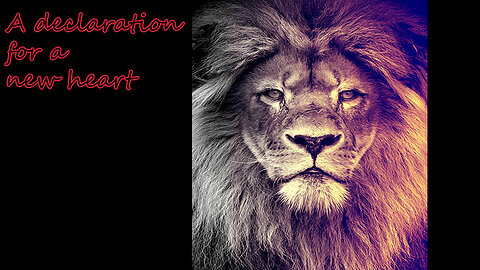 A declaration for a new heart