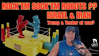 President Trump goes to war against Tucker and will he also go to war against Iran?