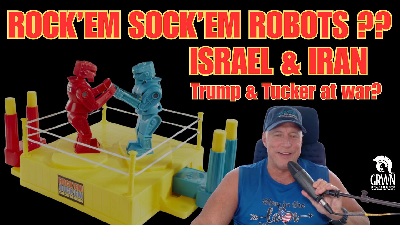 President Trump goes to war against Tucker and will he also go to war against Iran?