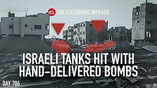 Israeli tanks hit with hand-delivered bombs, with Jon Elmer