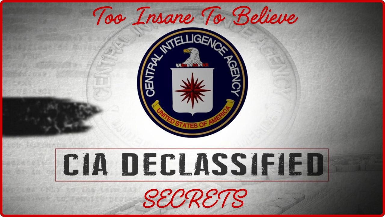 Too Insane To Believe, CIA Declassified Secrets! Woman Enforces Sharia Law On White Woman. Supernatural S3 Ep5. Dr Who S2 Ep8.