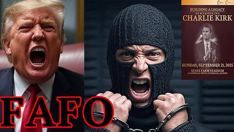 SUSPICIOUS man with a GUN FINDS OUT at Charlie Kirk Memorial! FAFO!