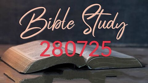 BIBLE STUDY QA 280725 GOD PRAYS, MUHAMMAD IS ANTICHRIST, TRINITY, MARY, SOLA FIDE