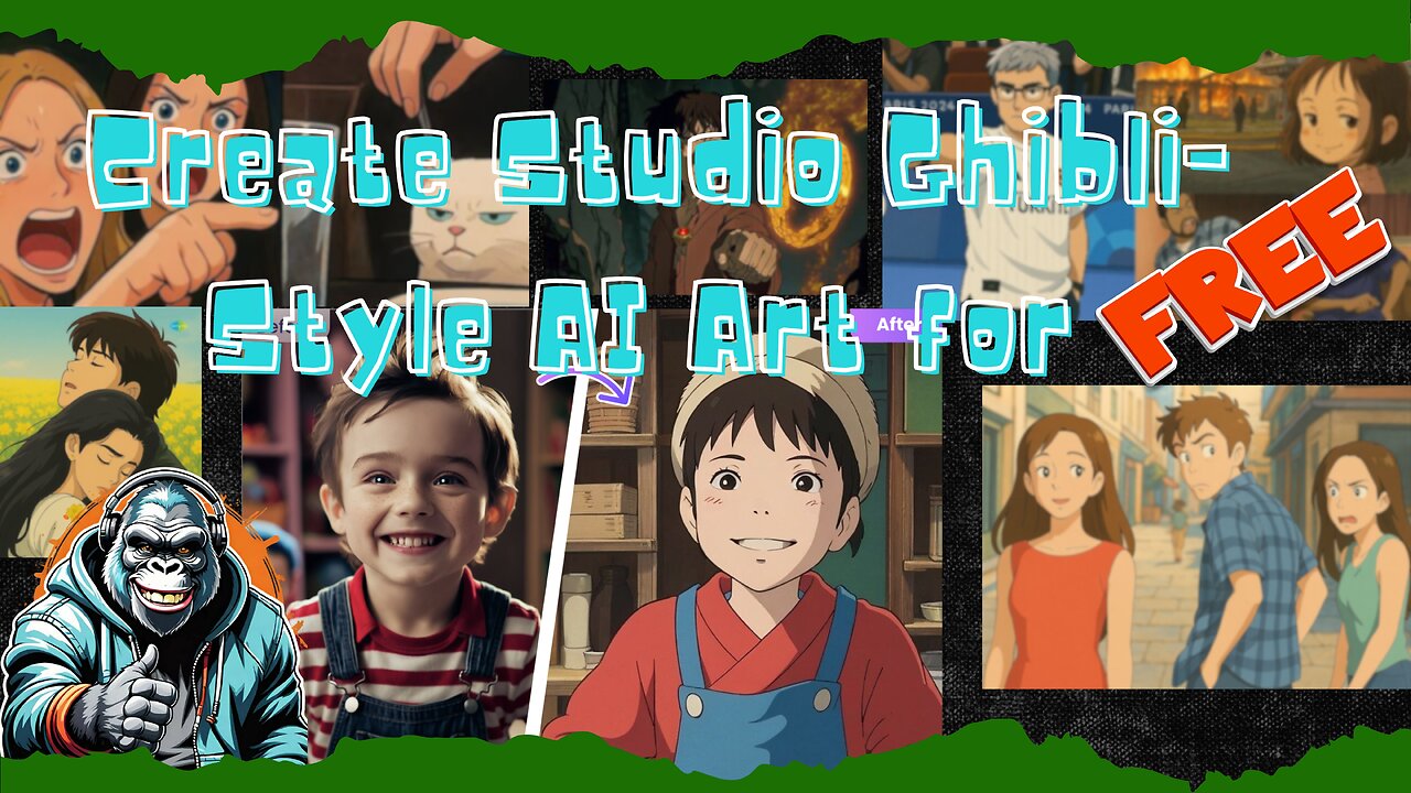 Create Studio Ghibli-Style AI Art for Free!
