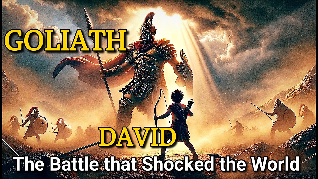 David and Goliath| The Ultimate Underdog Battle: Epic Biblical story of Courage and Faith