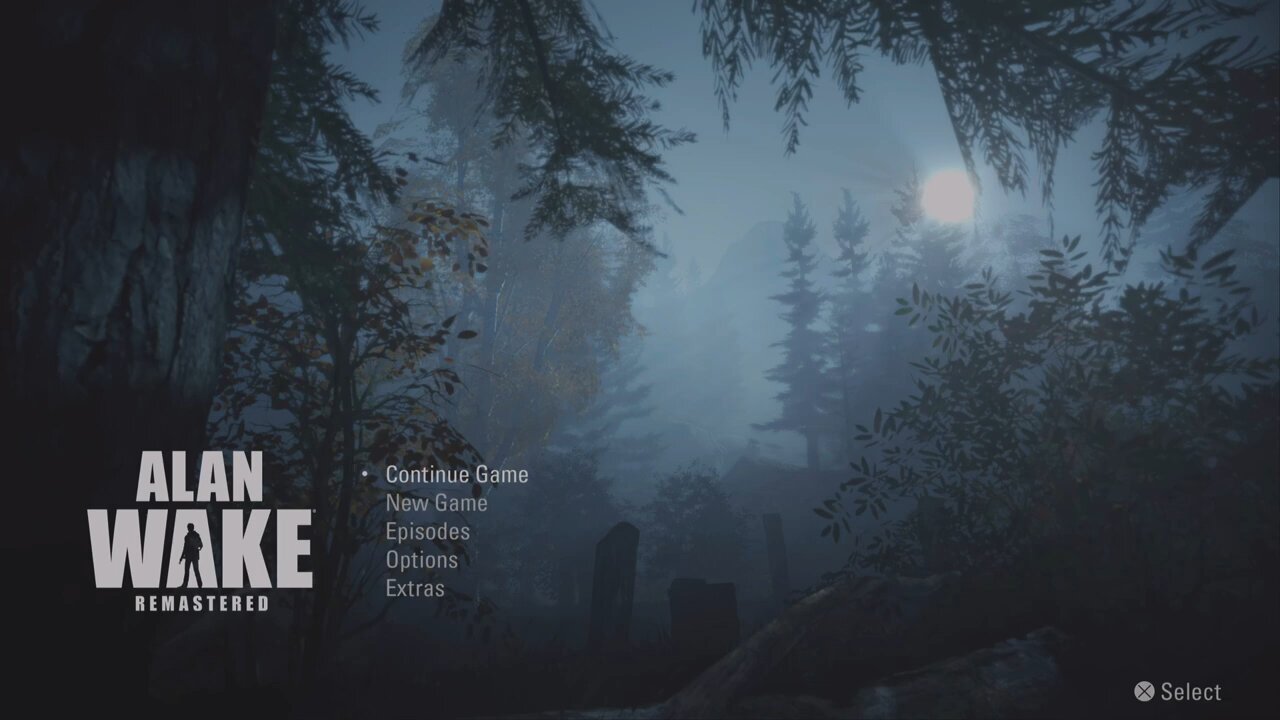 Playing Alan Wake Remastered 😁