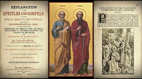 Feast of Saints Peter and Paul {June 29th} 📖🎧