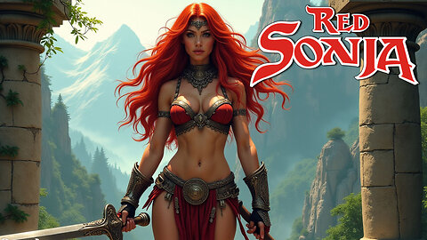 Red Sonja Comic Book Classic Heroine - Super Panavision 70 - AI Trailer