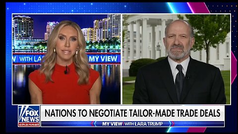 LARA ONE ON ONE WITH COMMERCE SECRETARY HOWARD LUTNICK