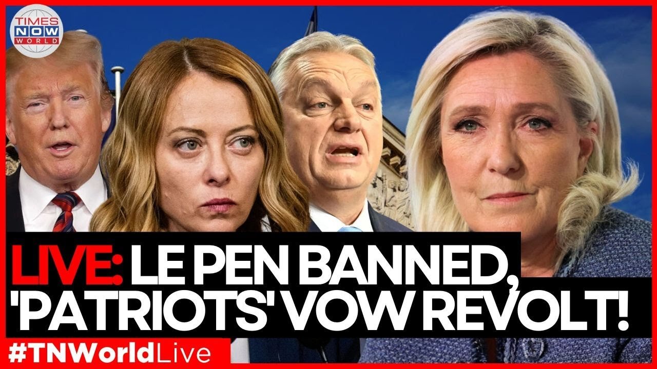 LIVE | WATCH: From Hungary To Italy, Le Penn Allies Blast EU & Macron For Hurting 'Free Speech'