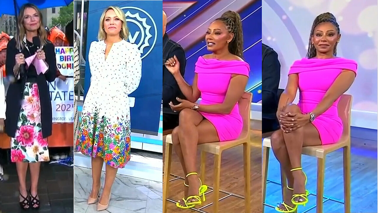 👑 Dylan Dreyer, Savannah Guthrie and Mel B May 14 2025