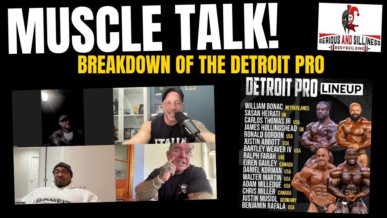 Muscle Talk! Breakdown of the Detroit Pro