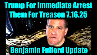 BENJ. Trump For Immediate Arrest. 7-17-25-AT-7PM-CST-10-EST #TRUTH