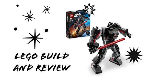 LEGO Darth Vader Mech Build & Review!!!