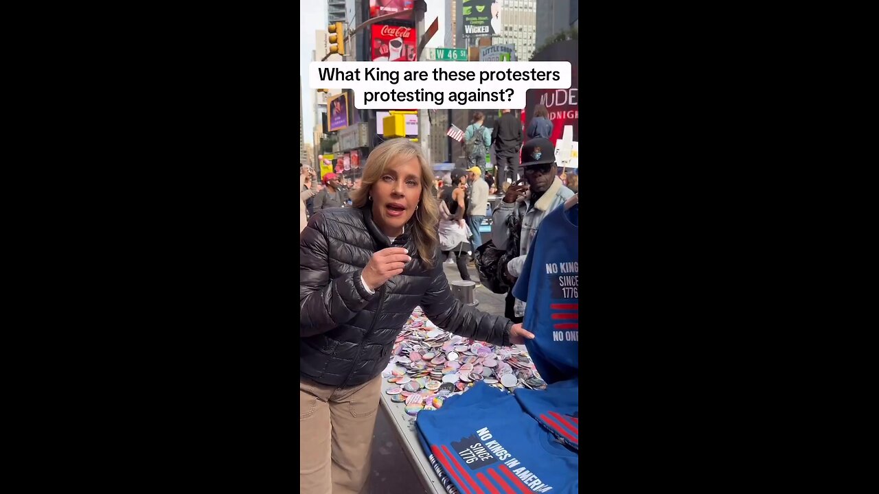 Captioned - No Kings protest in NYC
