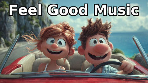 Riding Into Pure Happiness 🚗✨ | Feel Good & Uplifting Music