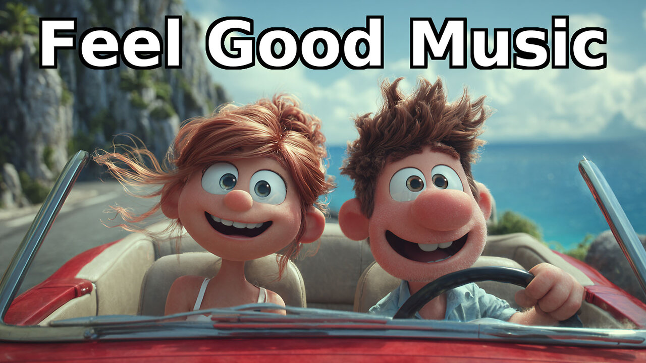 Riding Into Pure Happiness 🚗✨ | Feel Good & Uplifting Music