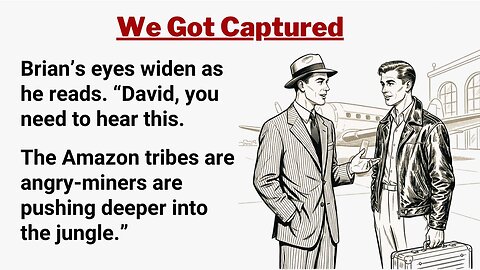 Improve Your English ★ We Got Captured in the Amazon Jungle ★ Listen and Practice