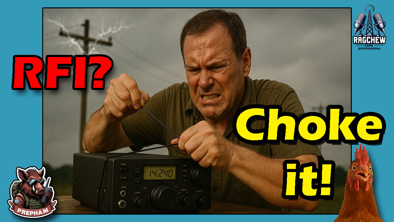 Got RFI? Time to CHOKE your radio!! - Sunday Night Ragchew Ep. 81