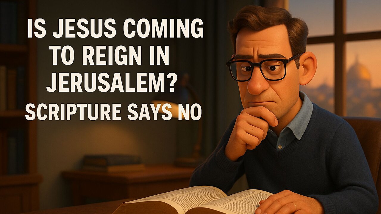 Is Jesus Coming to Reign in Jerusalem? Scripture Says No