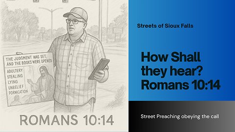 Street Preaching In Sioux Falls SD 5/2/25