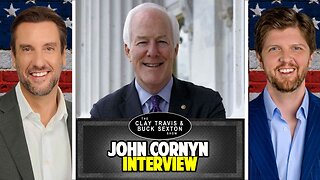 Sen. John Cornyn Talks DC Crime, Senate Confirmations and His Primary Race | Clay and Buck
