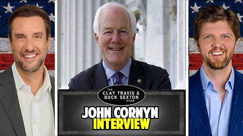 Sen. John Cornyn Talks DC Crime, Senate Confirmations and His Primary Race | Clay and Buck